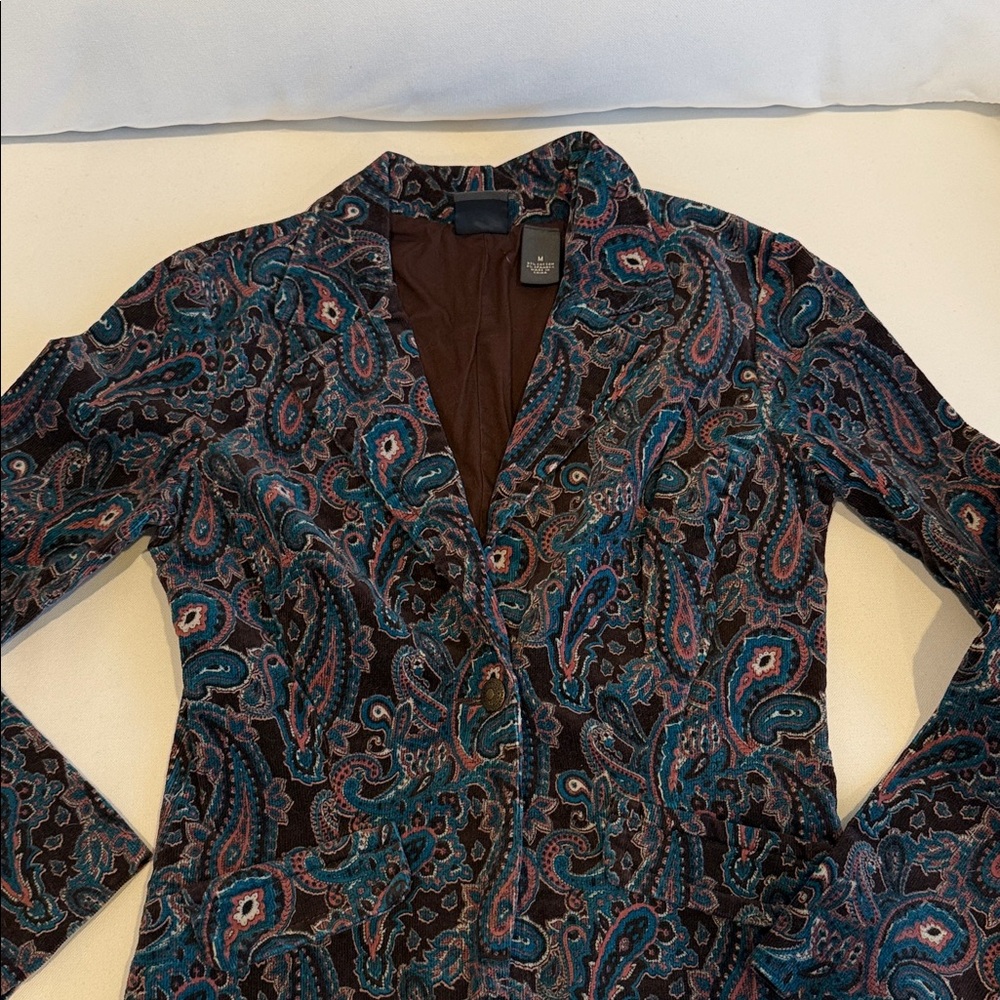 Copper Key Paisley Blazer - Picture 4 of 6